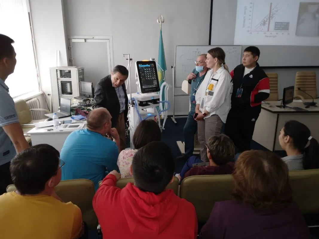 Симуляционное обучение на аппарате ИВЛ NKV-550