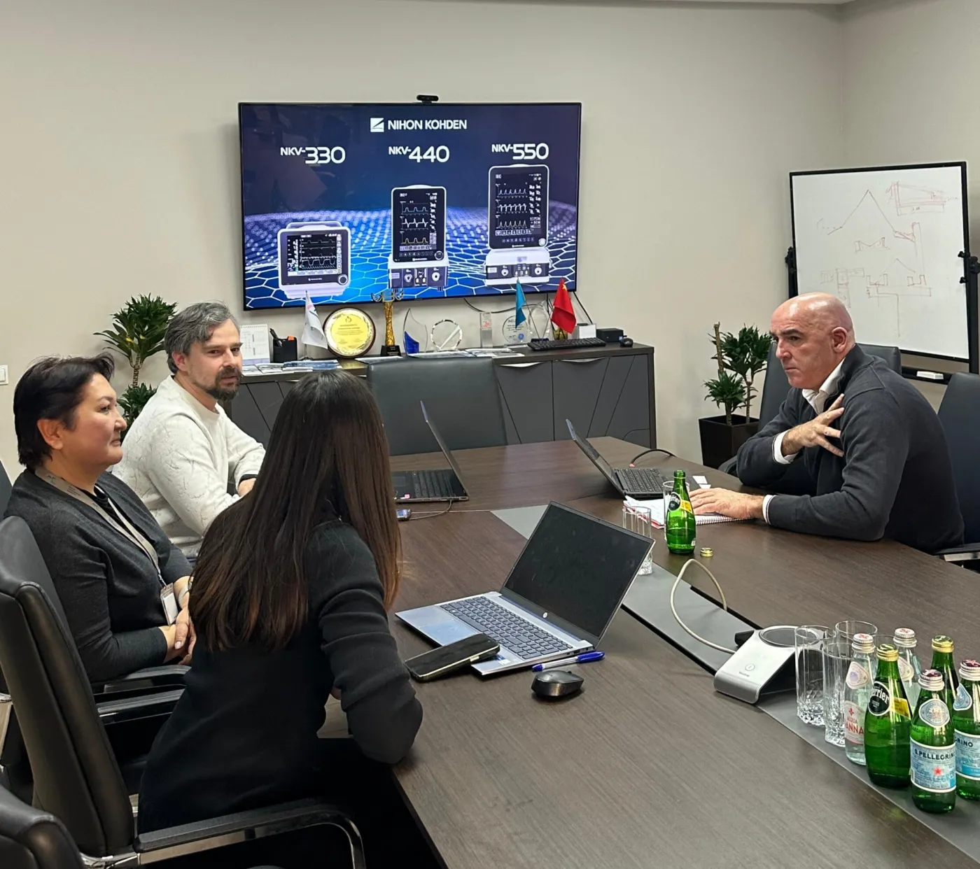 Встреча с представителем NIHON KOHDEN в офисе МИТ